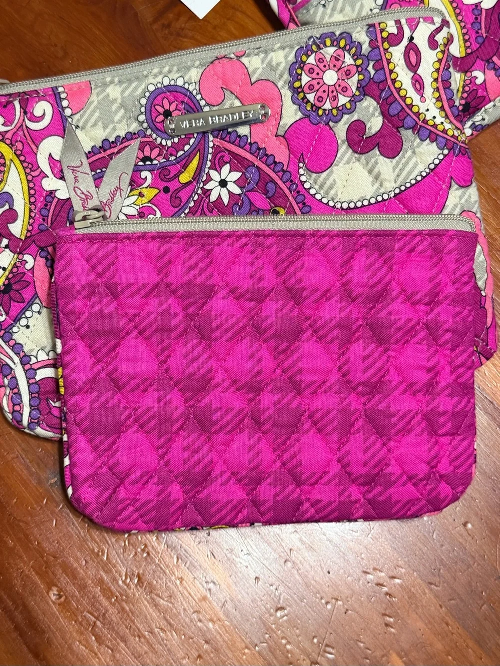 NWT Vera Bradley Set “Paisley Meets Plaid”Tote with 5 Matching Accessories
